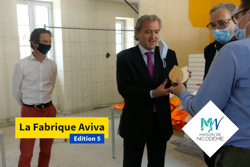 18 Juin 2021 – Vidéo remise du prix La Fabrique Abeille Assurances Grand Ouest & interview de Fabrice Lagadec Directeur régional Abeille Assurances