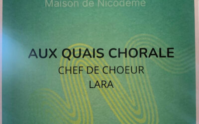 Au quais Chorale à la Maison de Nicodème