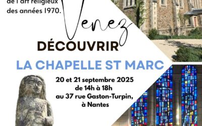 La chapelle Saint Marc exceptionnellement ouverte pour les journées du patrimoine 2025 !